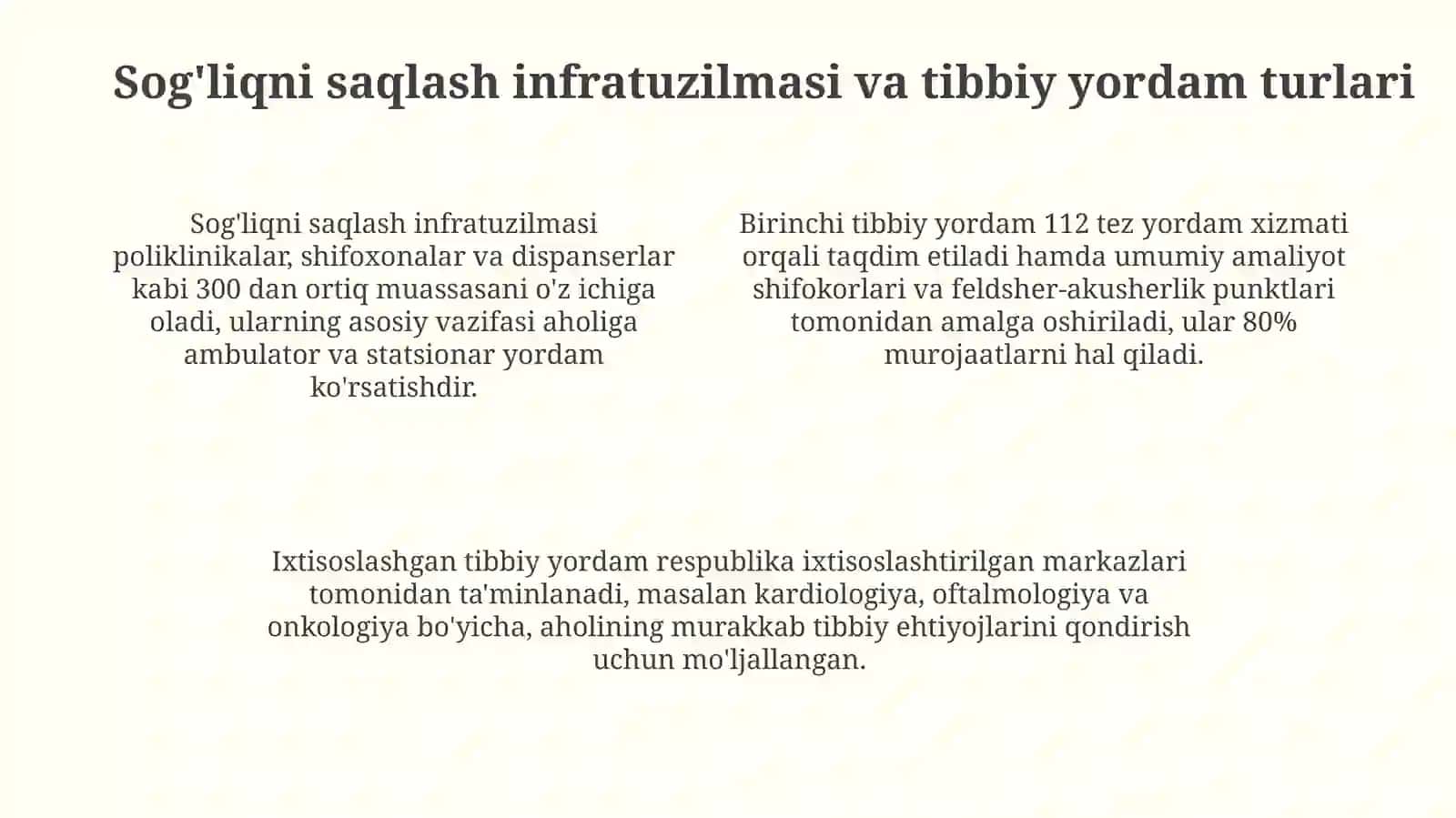 Tibbiy yordam ko'rsatish 4