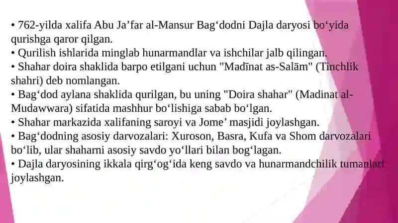 Bag'dod xalifaligi 4