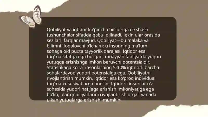 Qobiliyat 4