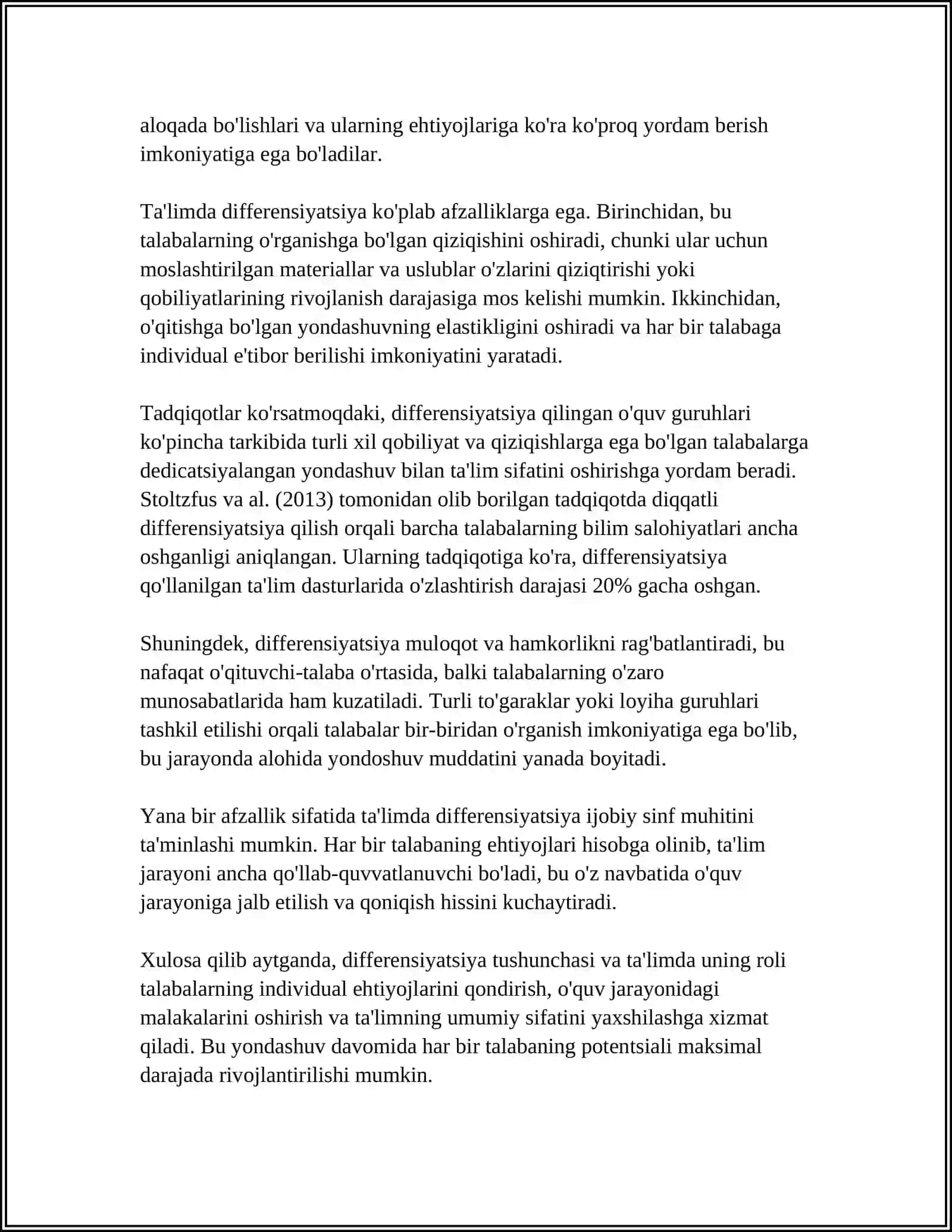 DIFFERENSATSIYA VA TA'LIM 4