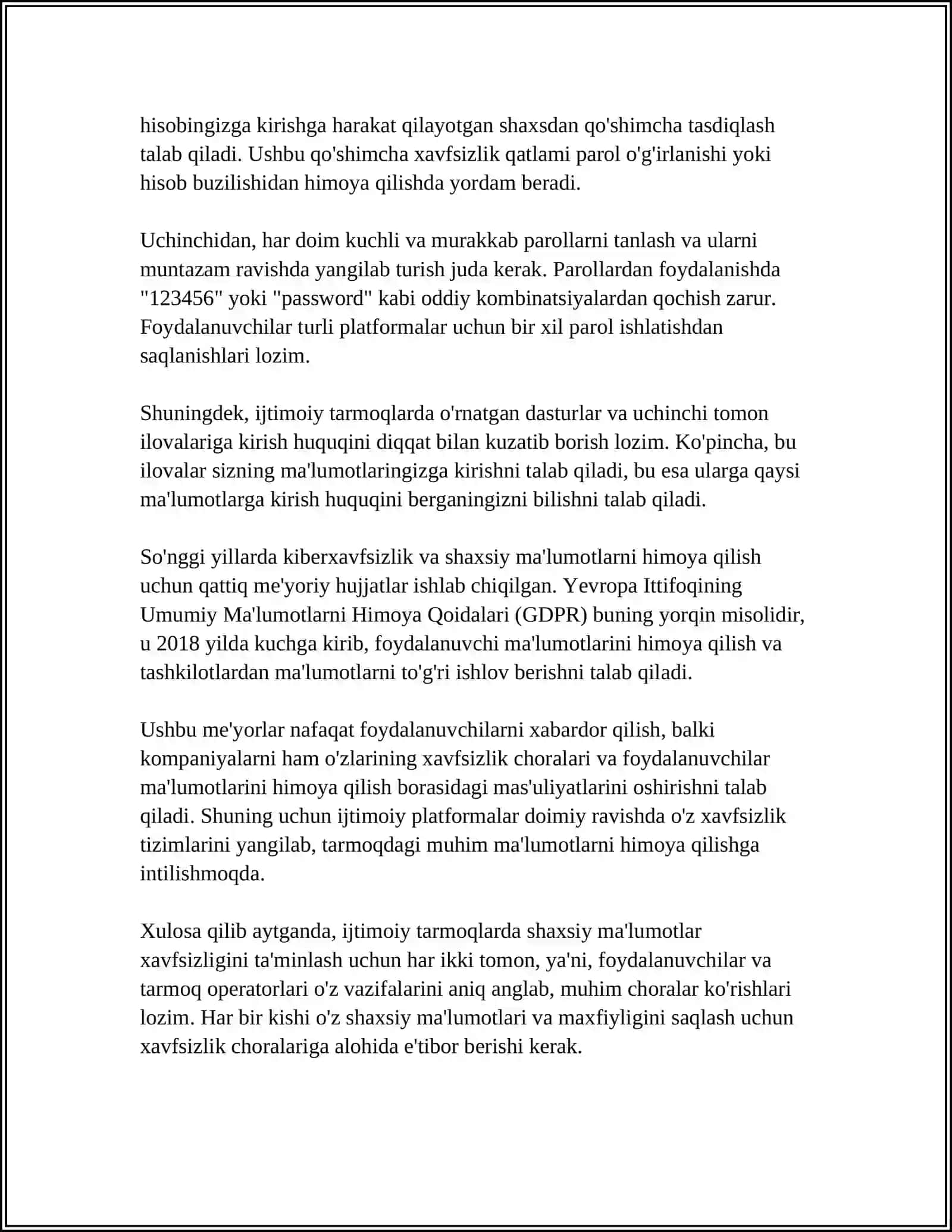 IJTIMOIY MEDIADA TAHDID VA XAVF- XATATLAR 4