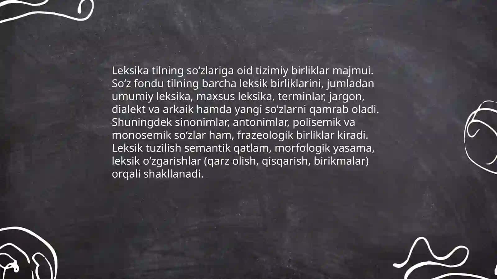 Leksikologiya va uning bolimlari 4