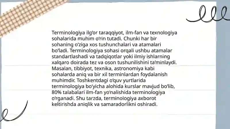 Oʻzbek terminologiyasi 4