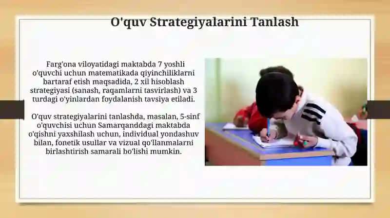 Inklyuziv ta'limda o'qitish bo'yicha individual reja 4
