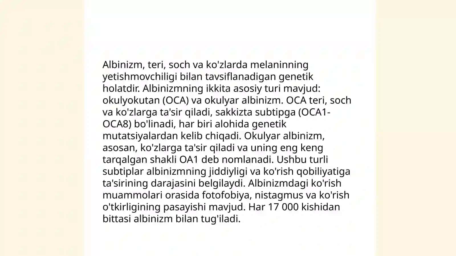 Albinozizm 4