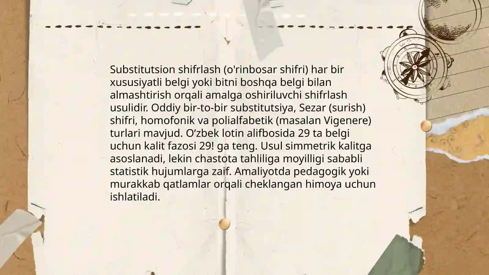 Axborotlarni shifrlash usullari 4