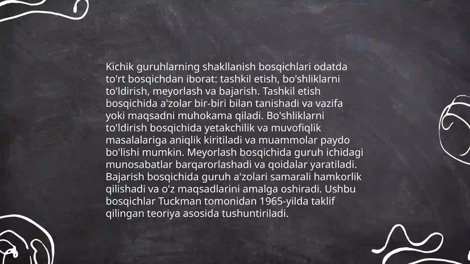 Kichik guruh psixologiyasi 4