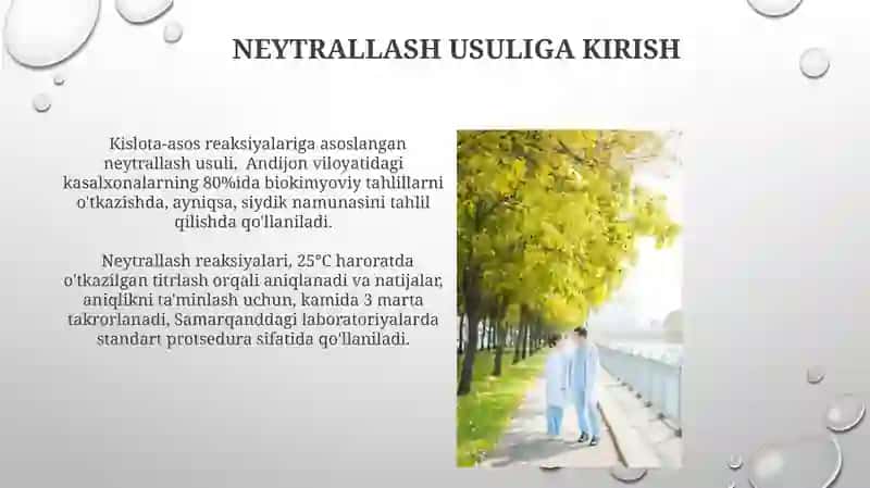 Neytrallanish usuli klinik laboratoriyalarda qollanilishi 4