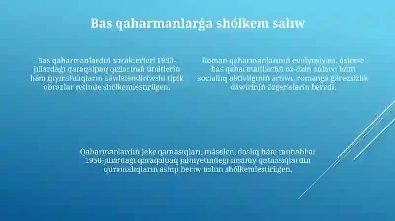 Qaraqalpaq qızı romanı 4