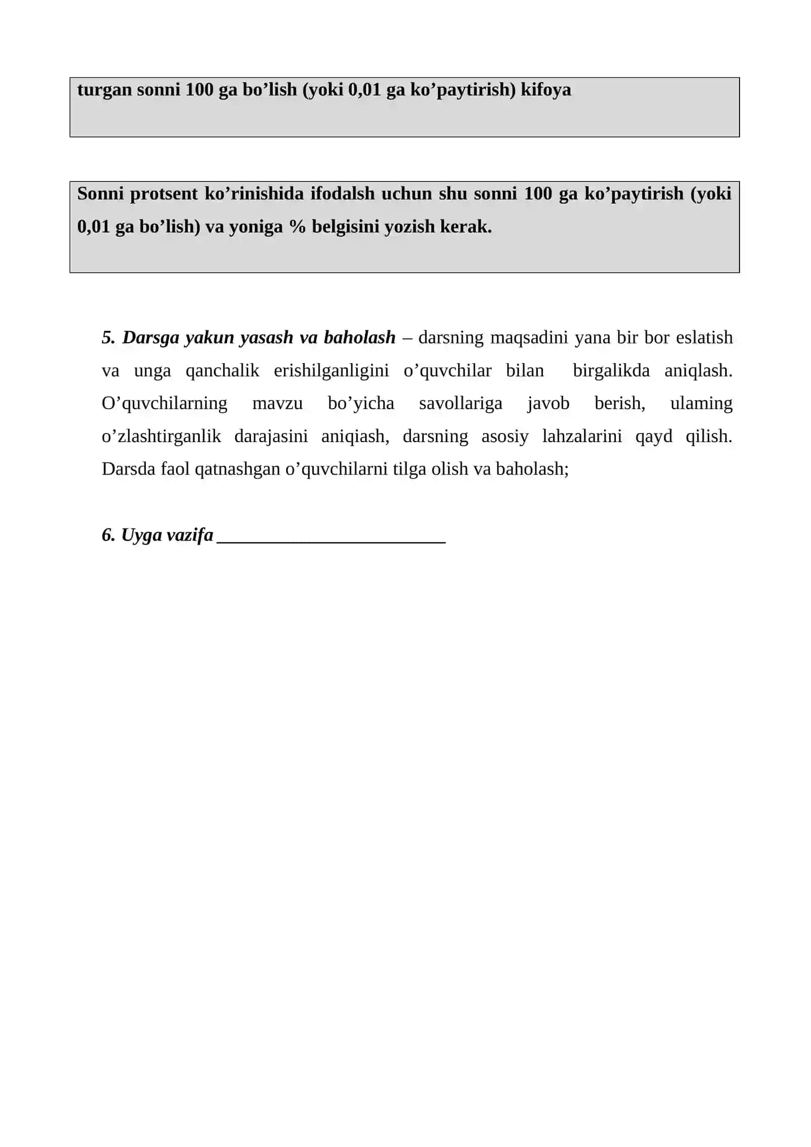 O’NLI KASRLAR USTIDA TO’RT AMALGA DOIR MASHQLAR 4