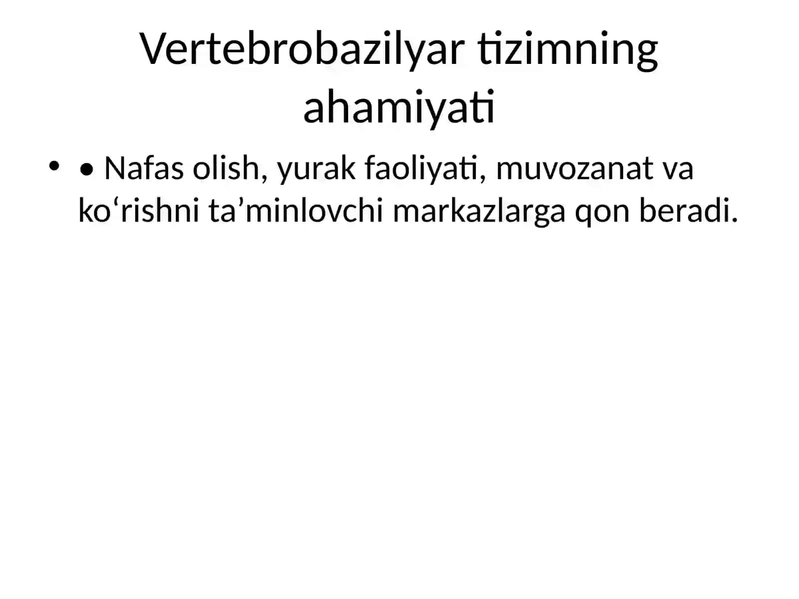 Umurtqa arteriyalari shikastlanishlari 4