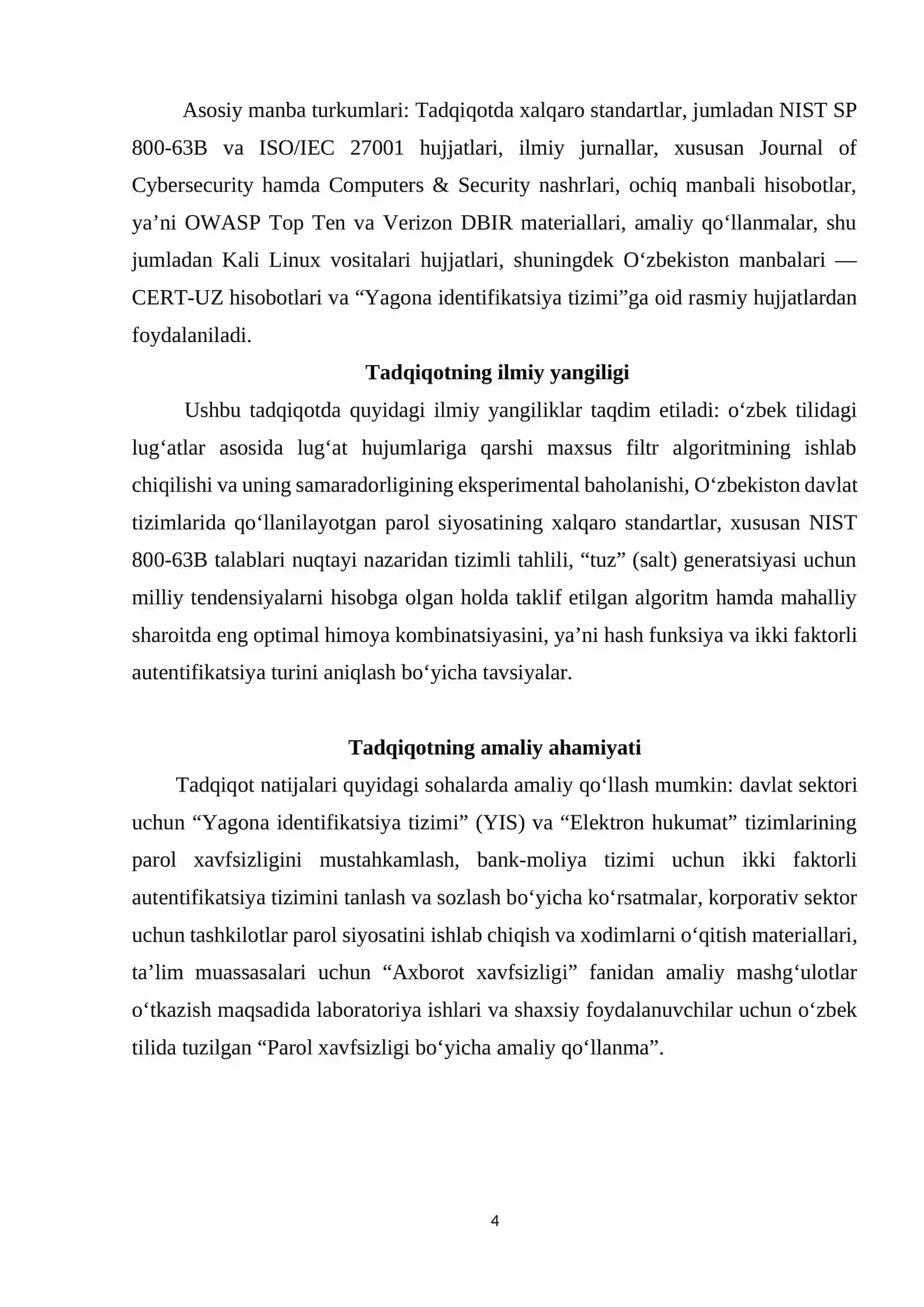 PAROLLARGA BO‘LADIGAN HUJUM TURLARI VA ULARNING OLDINI OLISH USULLARINI O‘RGANISH 4