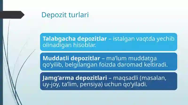 Depozitlar, jamg‘armalar va inflyatsiya 4