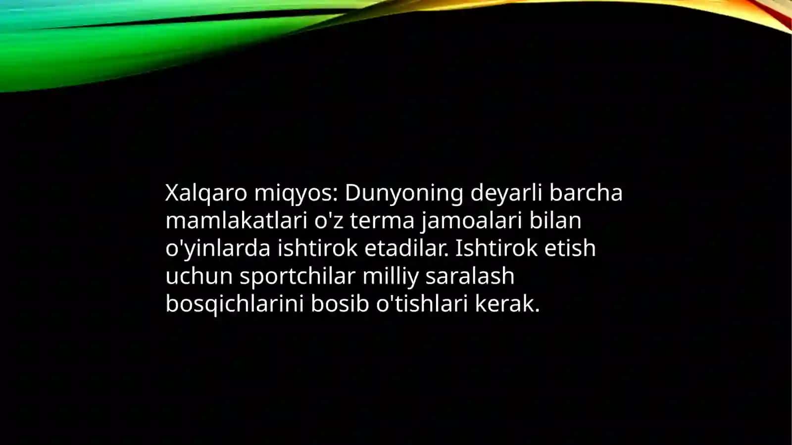 Yozgi Olimpiyao‘yinlarining umumiy tavsifi 4