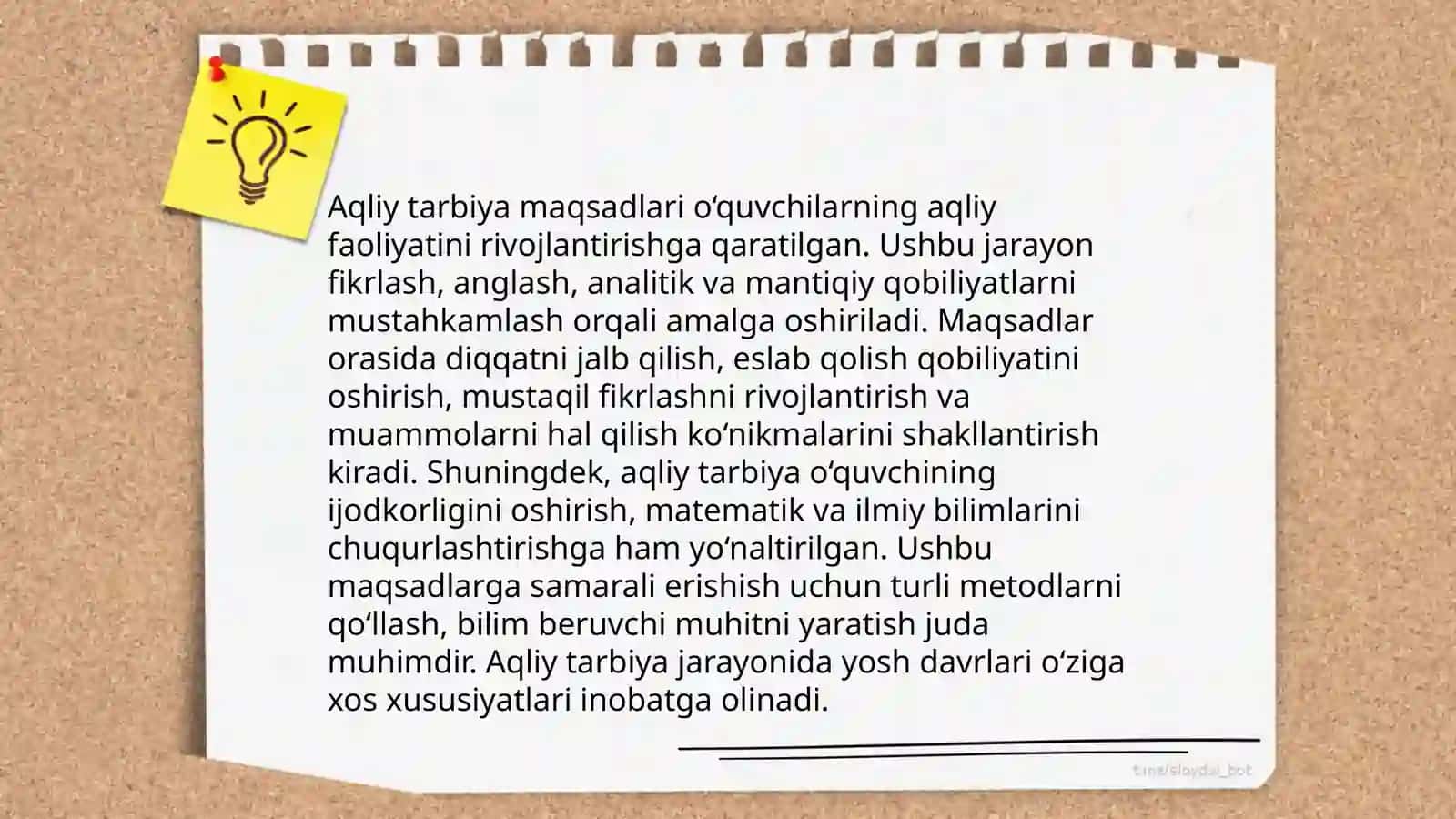 Bolalarda tarbiya maqsad va uslublari 4
