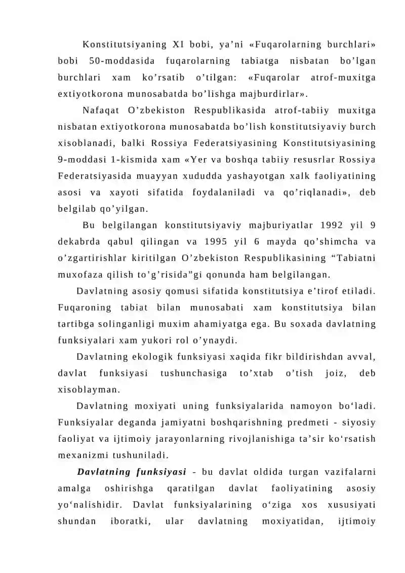 Davlatning ekologik funksiyasi 4