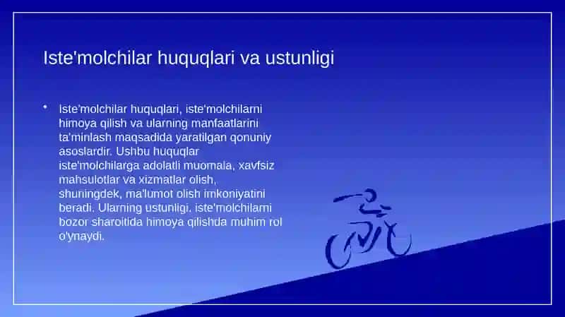 Iste‘molchilar huquqlarining ustunligi 4