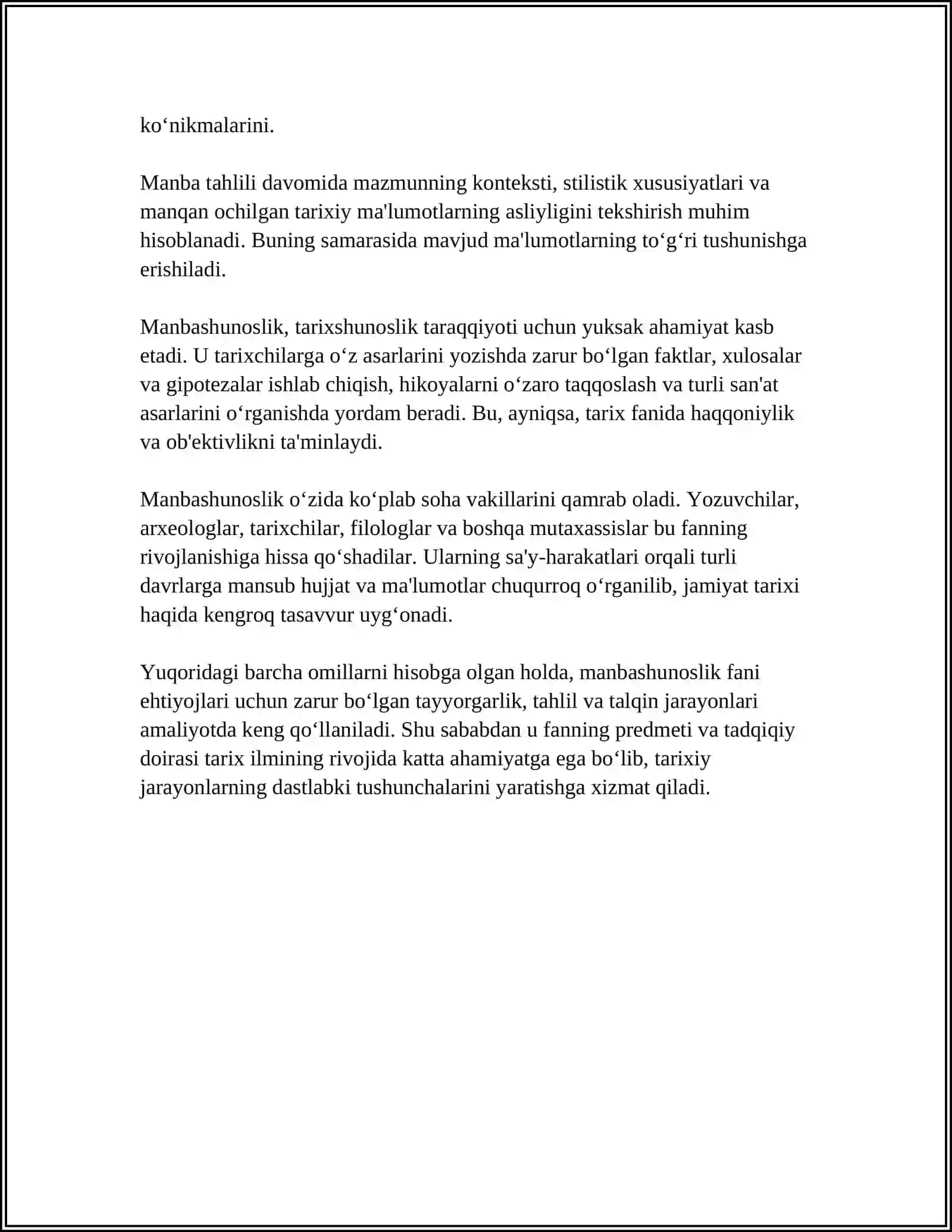 MANBASHUNOSLIK FANINING PREDMETI VA VAZIFALARI 4