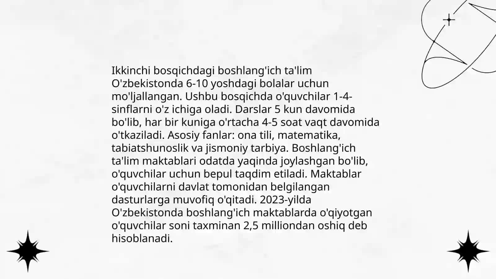 Ta'lim tizimlari tuzilishi 4