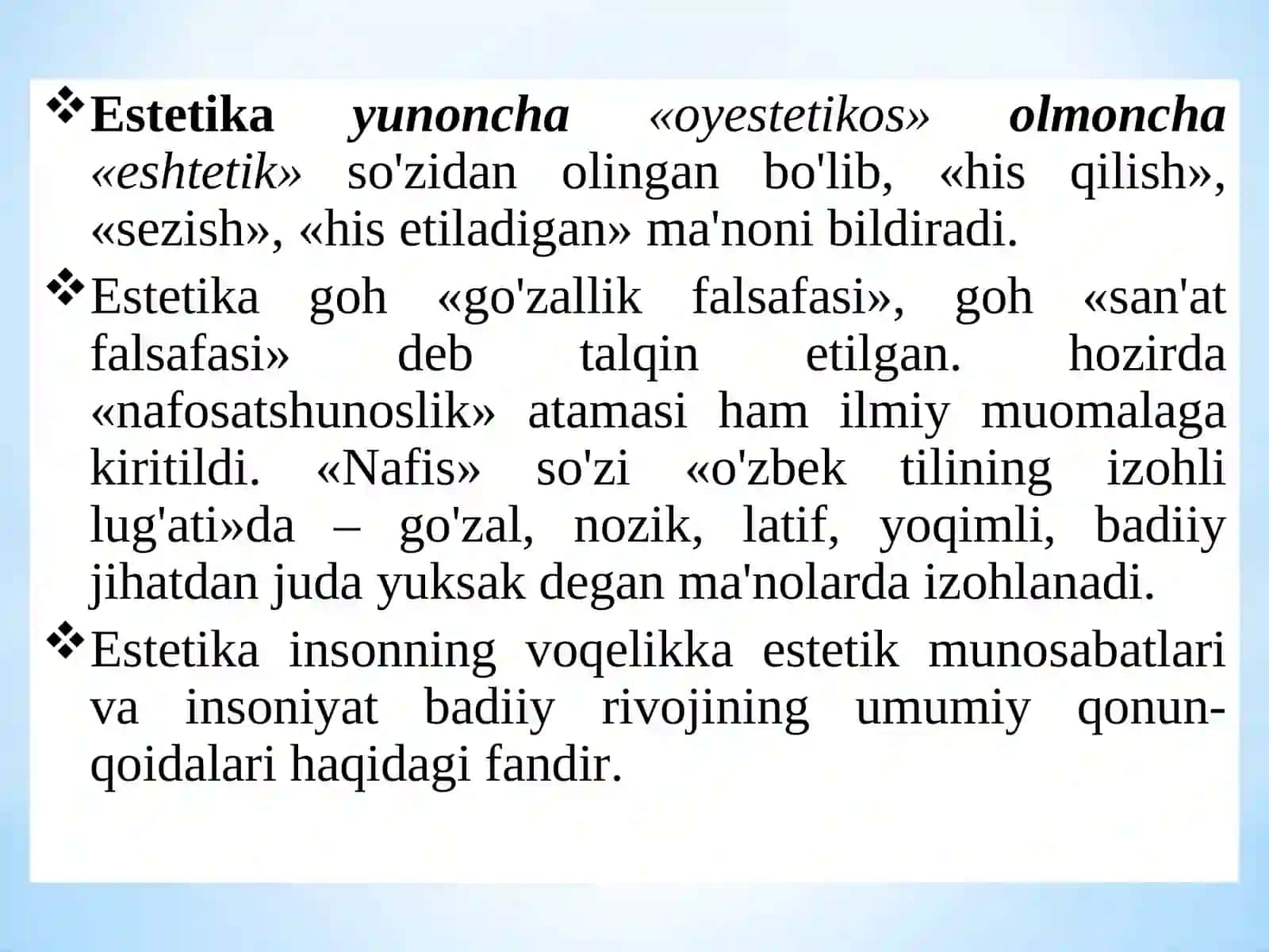Nafosat falsafasi 4