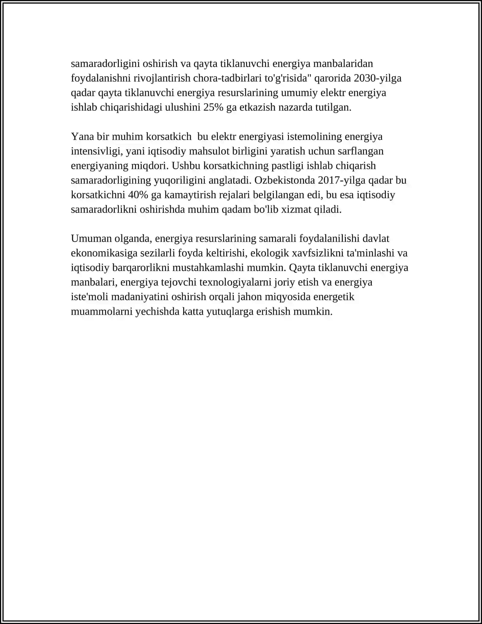 GESS QONUNI VA UNDAN KELIB CHIQADIGAN XULOSALAR 4