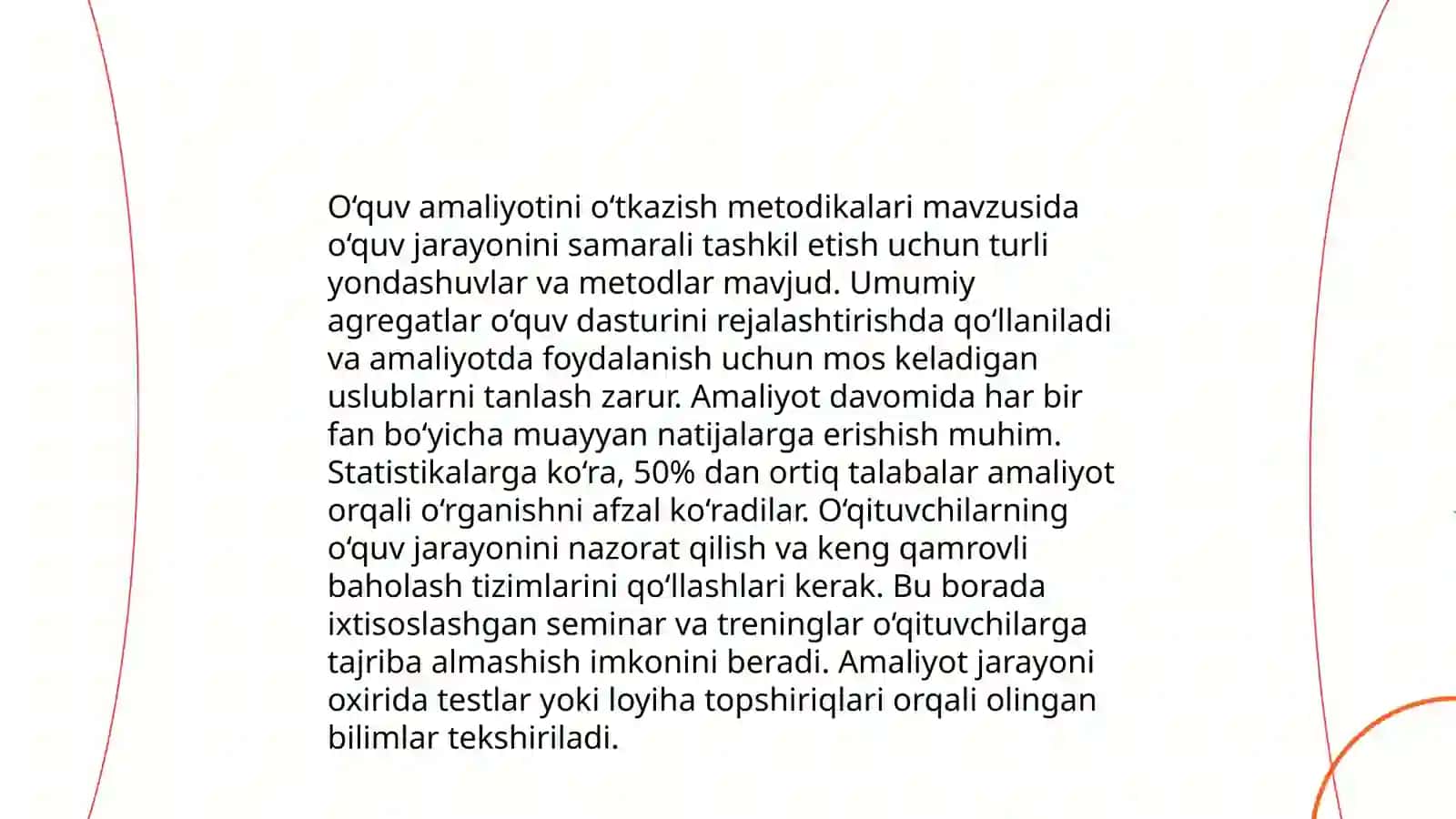 O'quv va pedogogik amaliyotini tashkil etish shakillari 4