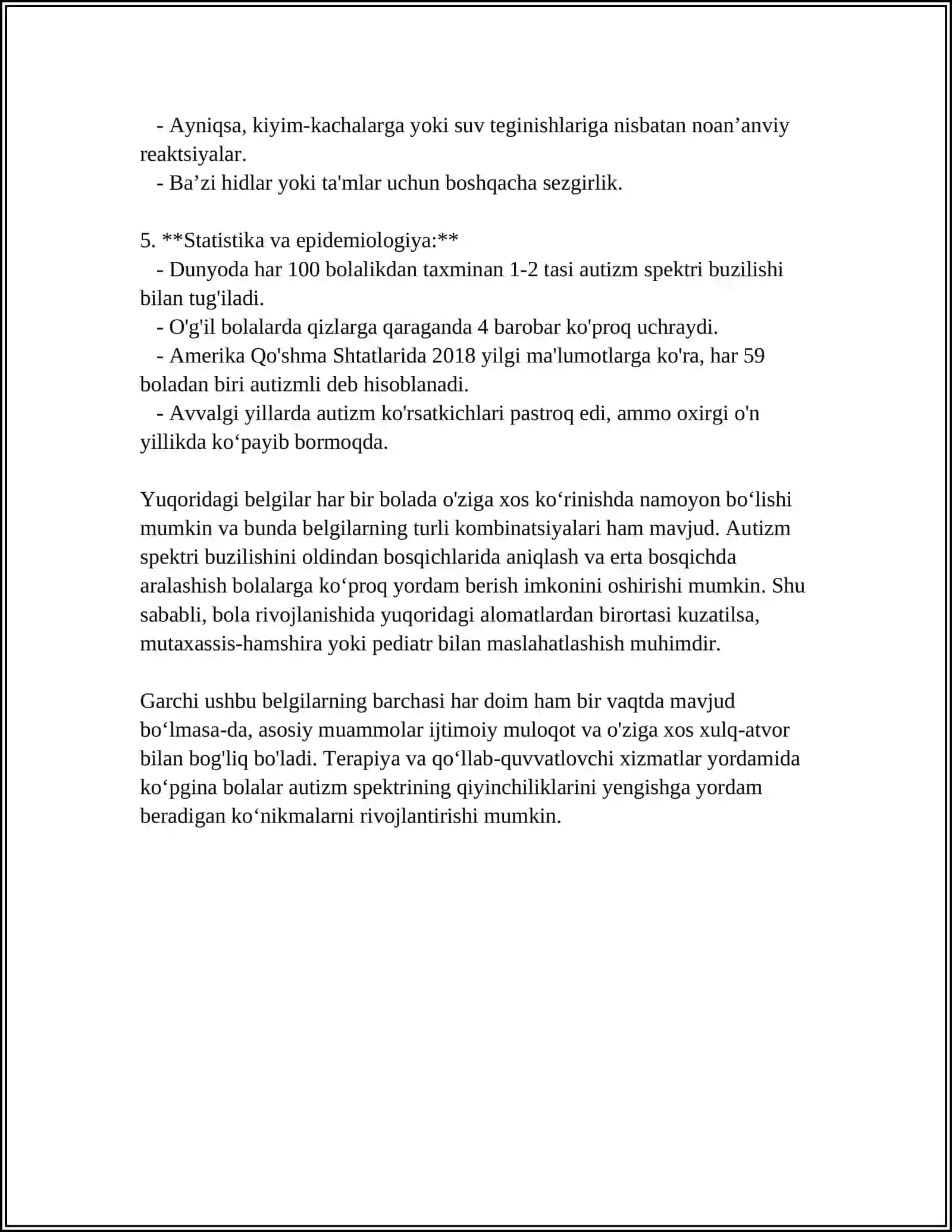 REFERAT BOLALAR AUTIZMI 4