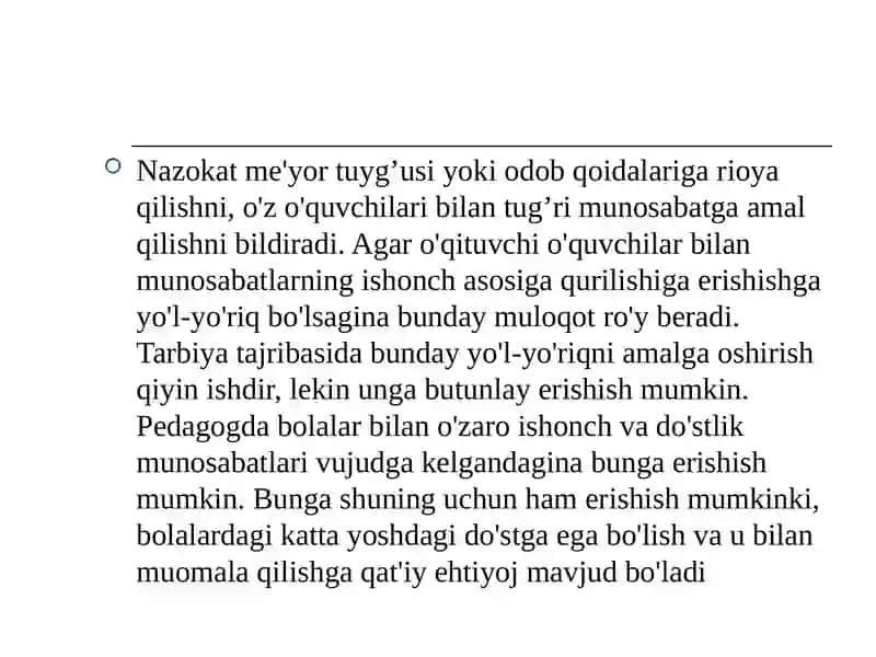 PEDAGOGIK TAKT UNING MOHIYATI VA MAZMUNI 4