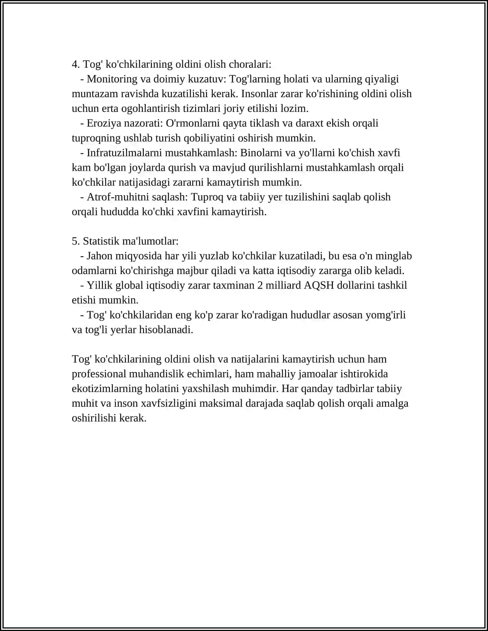 TABBIY TUSDAGI OFATLAR 4