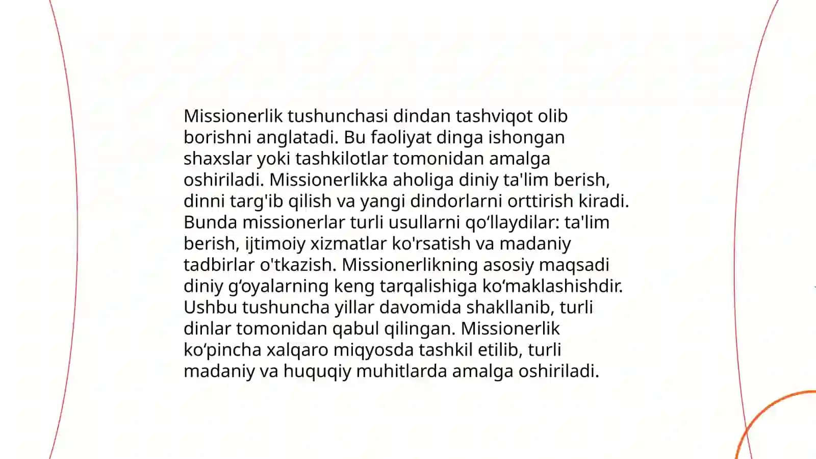 Missionerlik va uning zamonaviylashuvi 4