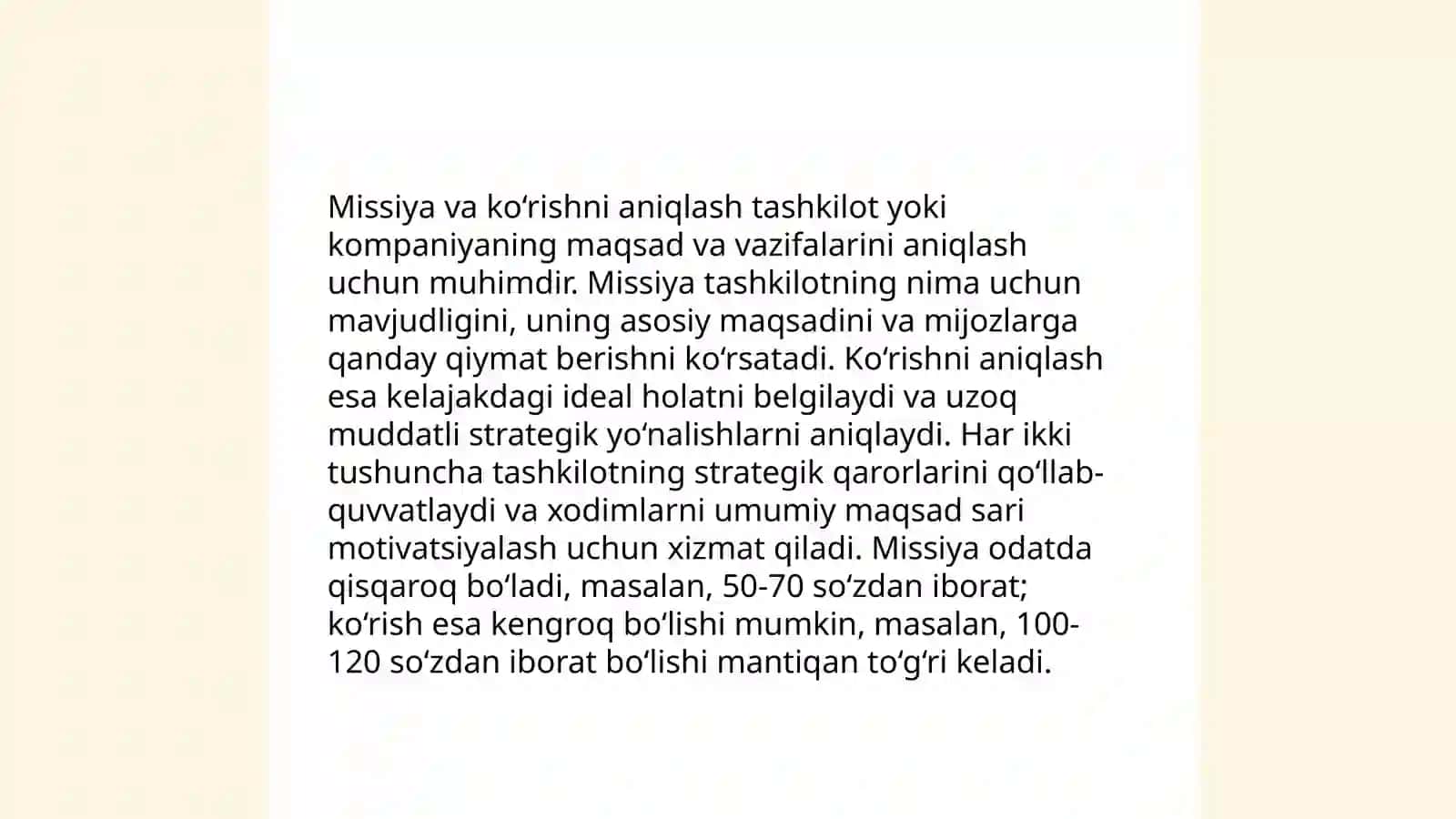 Strotegik rejalashtirish uslubiyoti 4