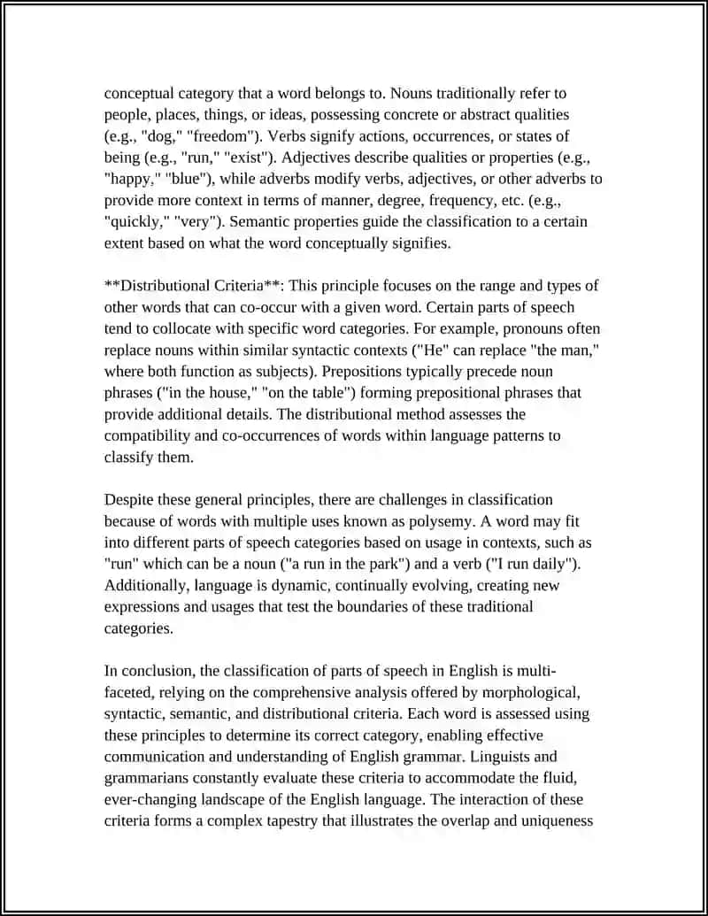 PARTS OF SPEECH IN DIFFERENT LANGUAGES AND THEIR CLASSIFICATION PRINCIPLES 4