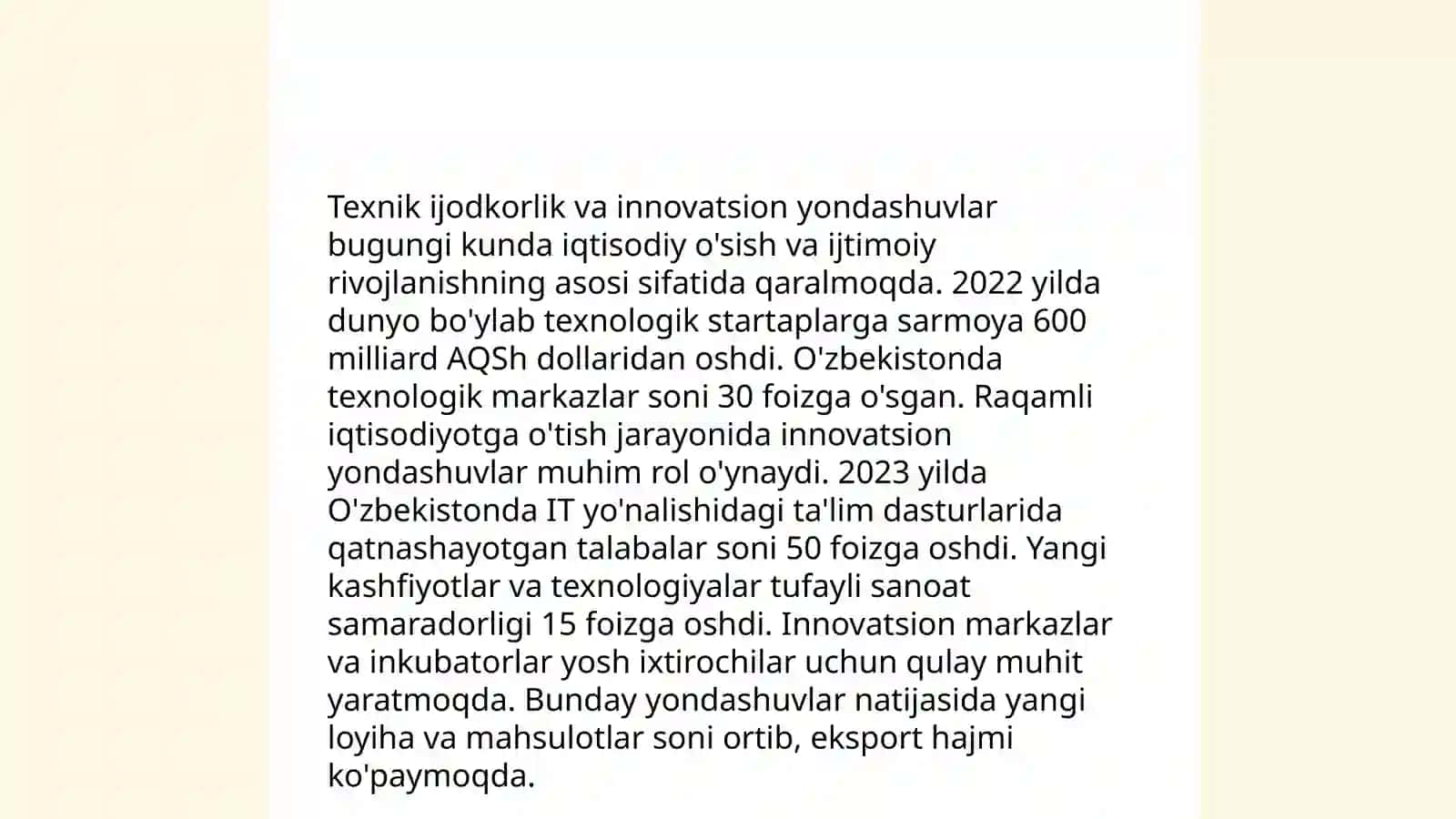 Texnik ijodkorligini o‘ziga xos xususiyatlari 4