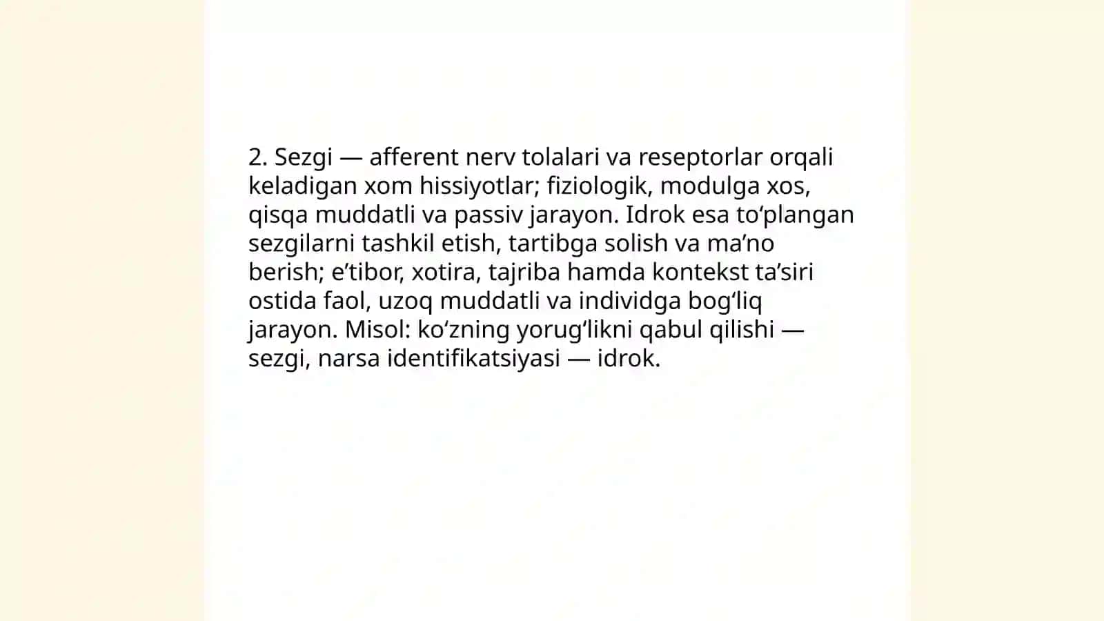Sezgi haqida tushuncha 4