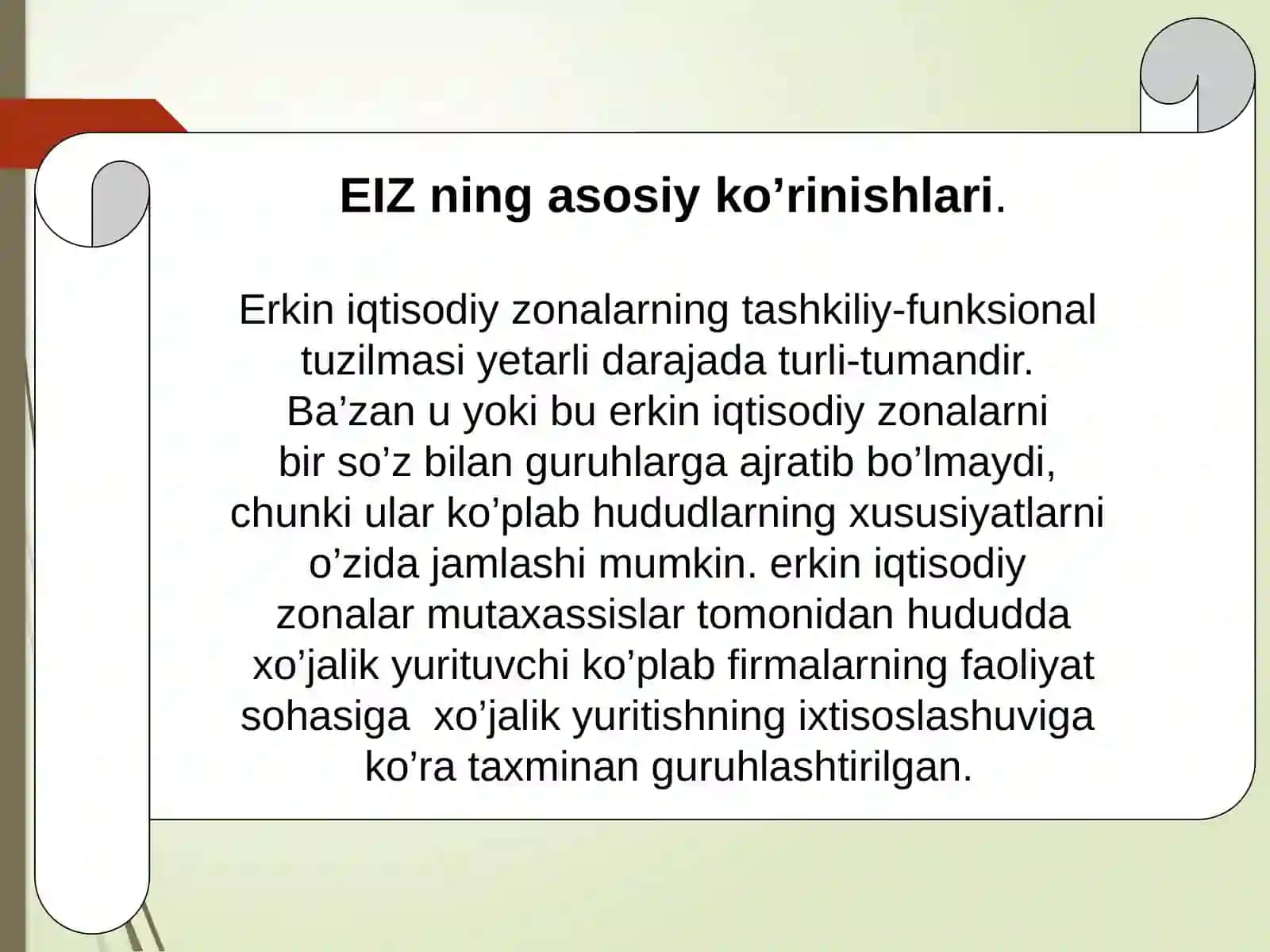 Erkin iqtisodiy zonalar 4