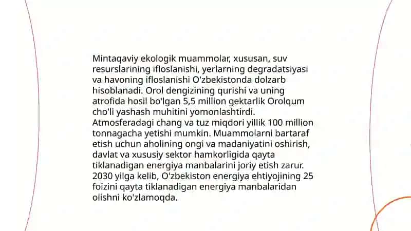 Ekologik muammolar 4