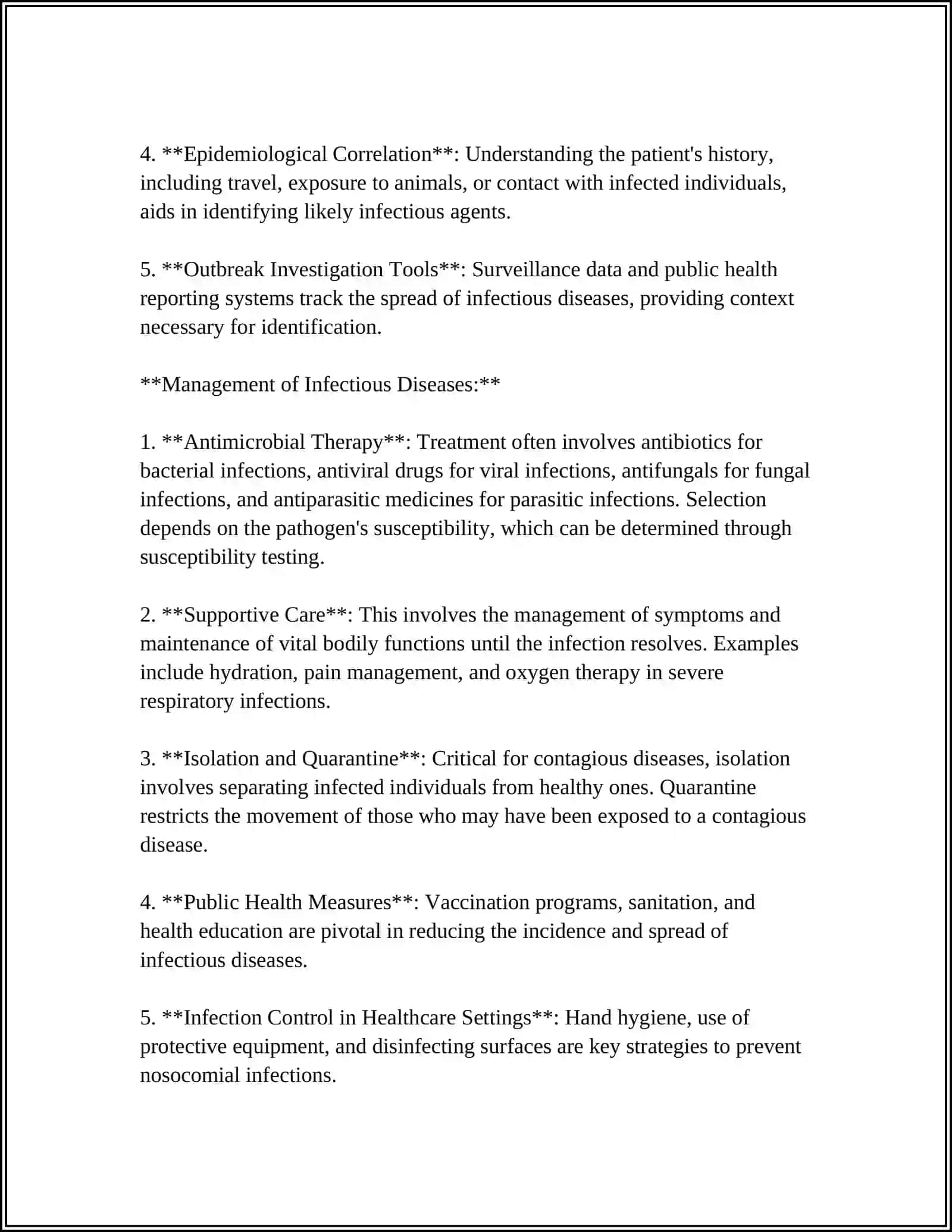 Identification and Management of Infectious Diseases 4
