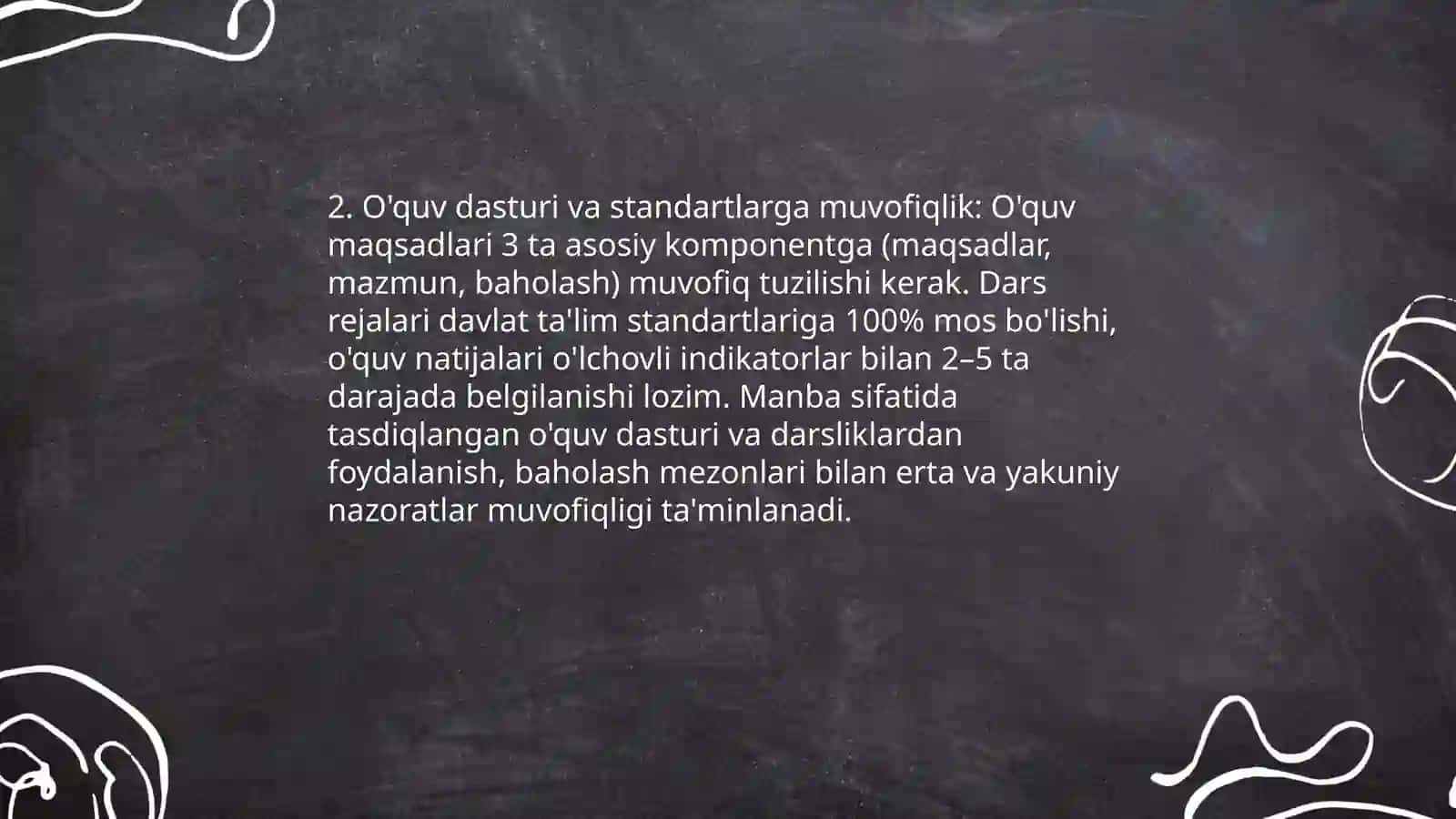O'qituvchining darsga tayyorgarligi 4