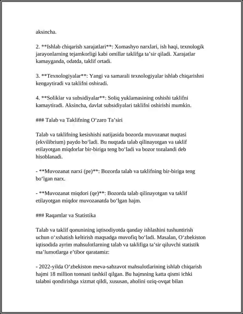 Talab va Taklif 4