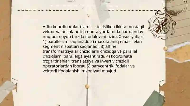 Dekart koordinatalar tizimi 4