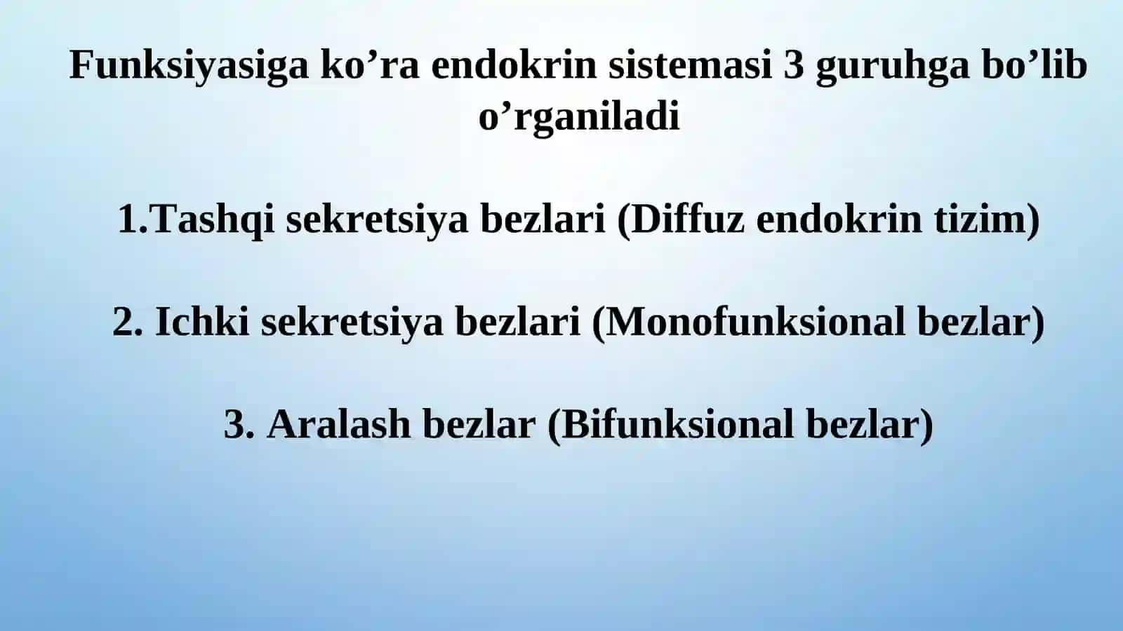 Endokrin tizimning ta’rifi va tuzilishi 4