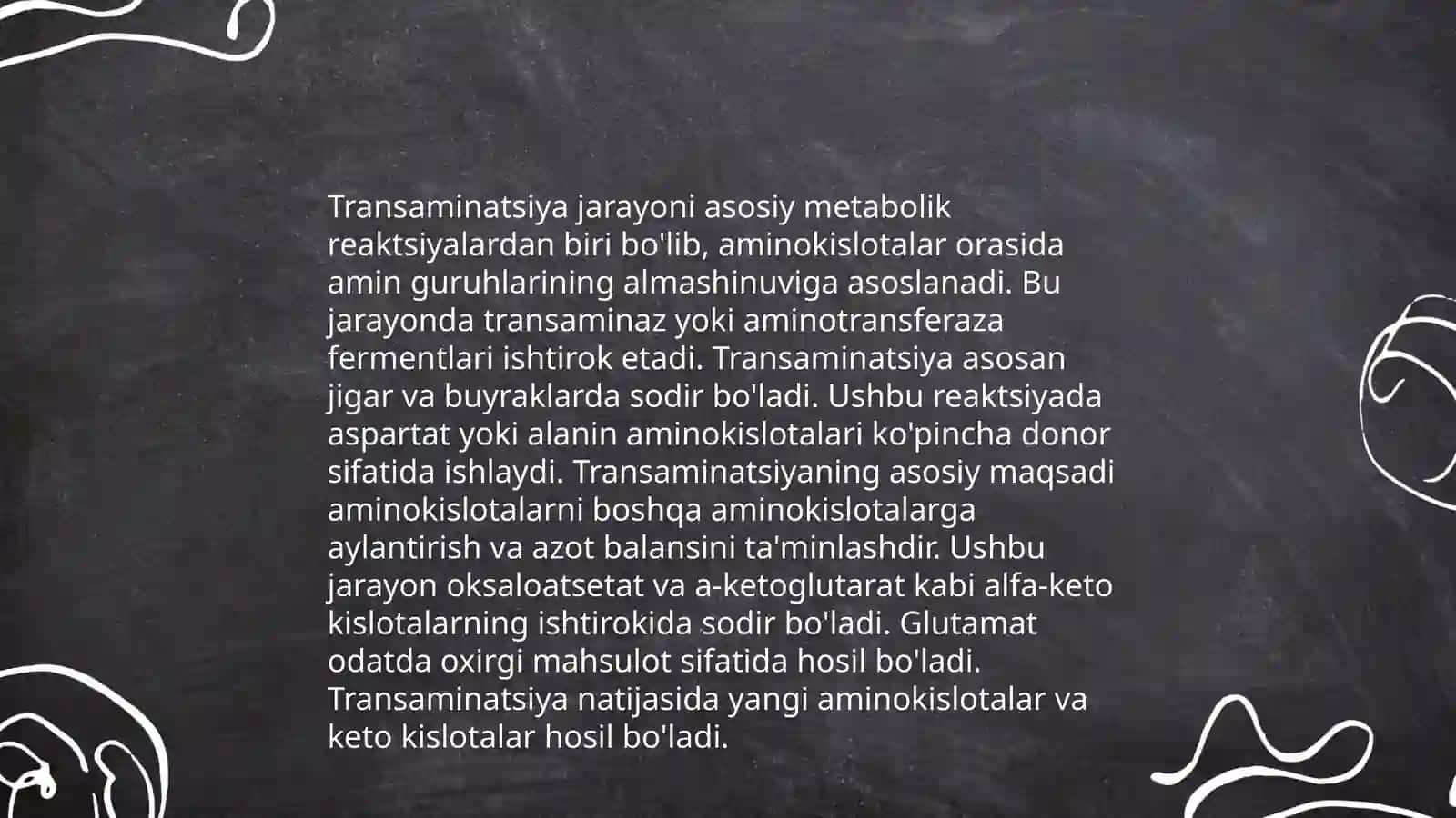 Aminokislotalar katabolizimi 4
