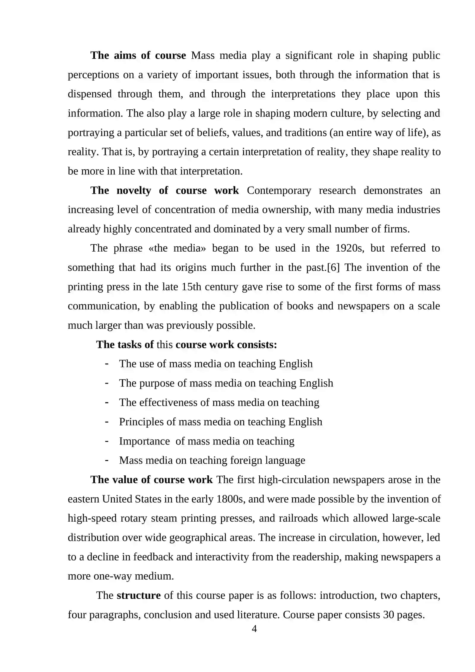 MASS MEDIA EFFECT ON TEACHING ENLISH FOR ACADEMIC PURPOSES 4