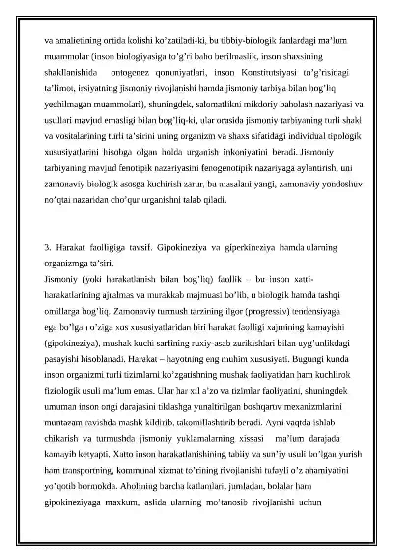 Jismoniy tarbiya, harakat faoliyati 4