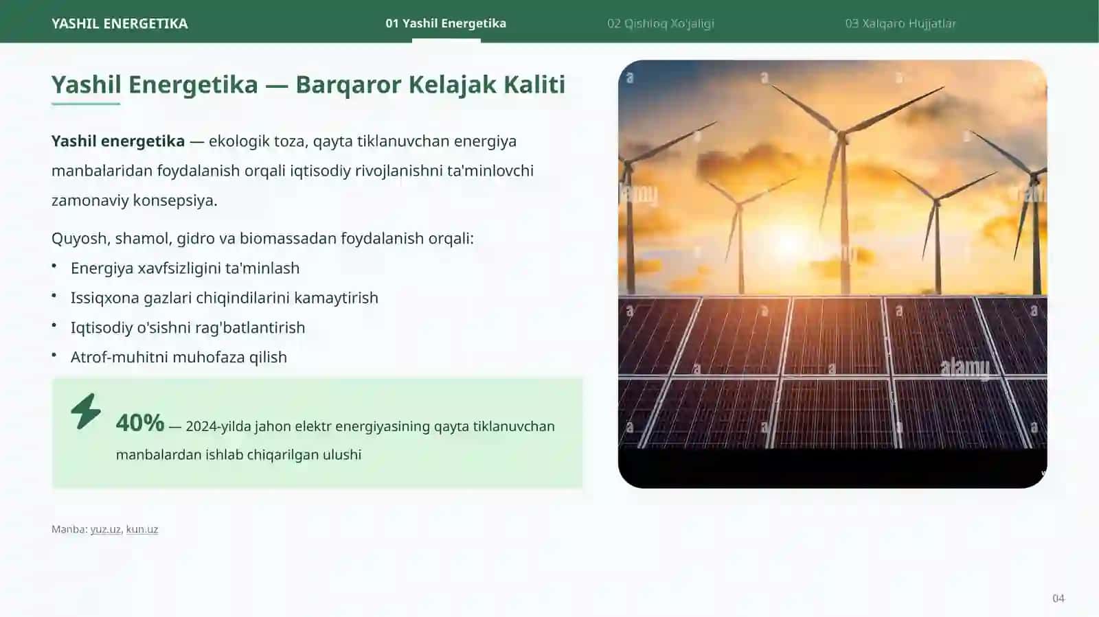 YASHIL ENERGETIKA 4