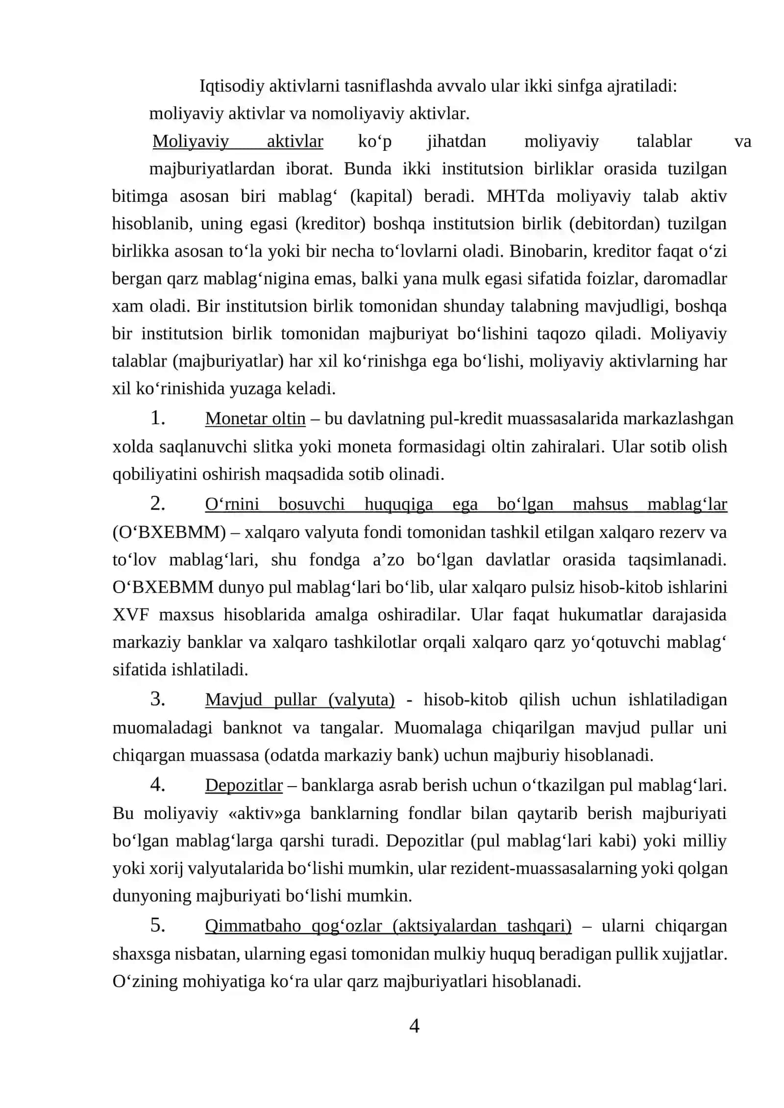 Milliy boylik statistikasi 4