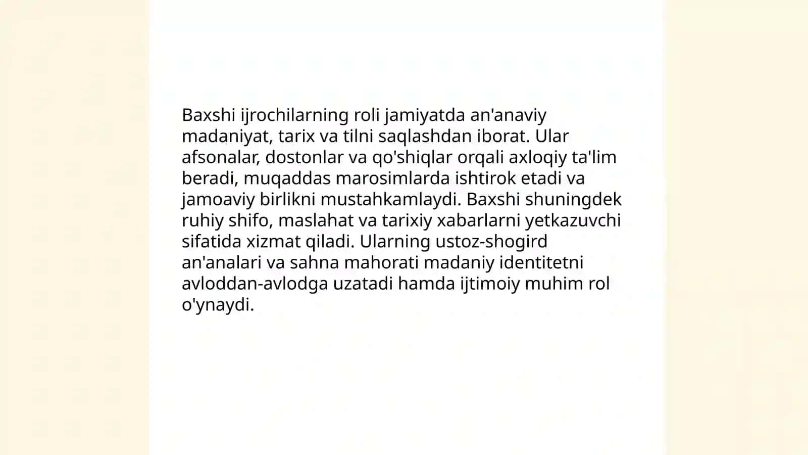 Baxshichilik san'ati 4