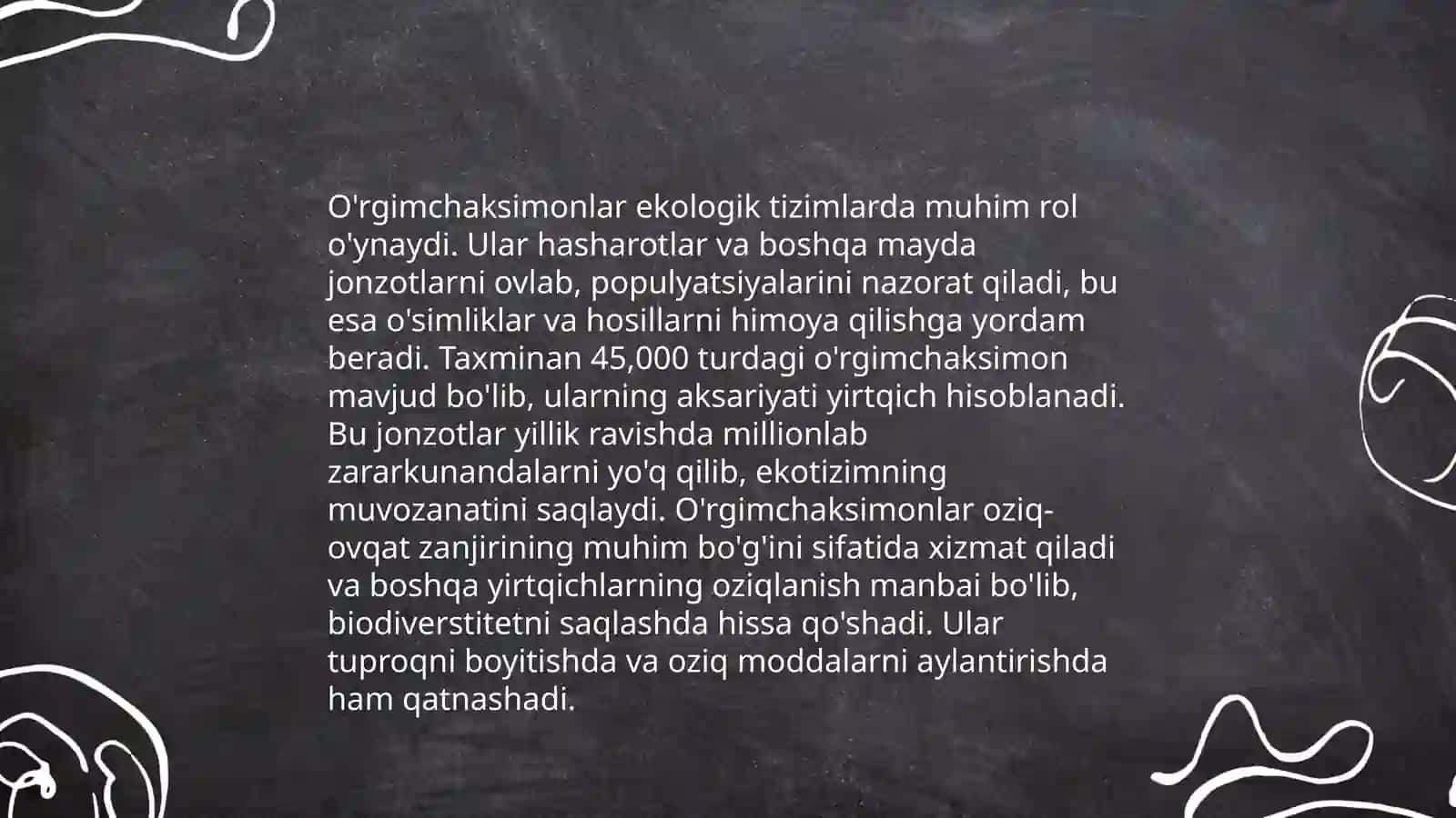 Parazitlik qiluvchi o'rgimchaksimonlar 4