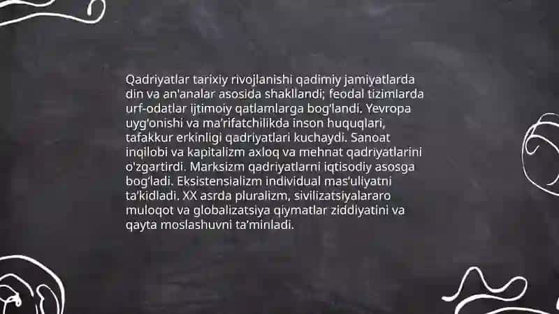 Qadriyatlar falsafasi 4