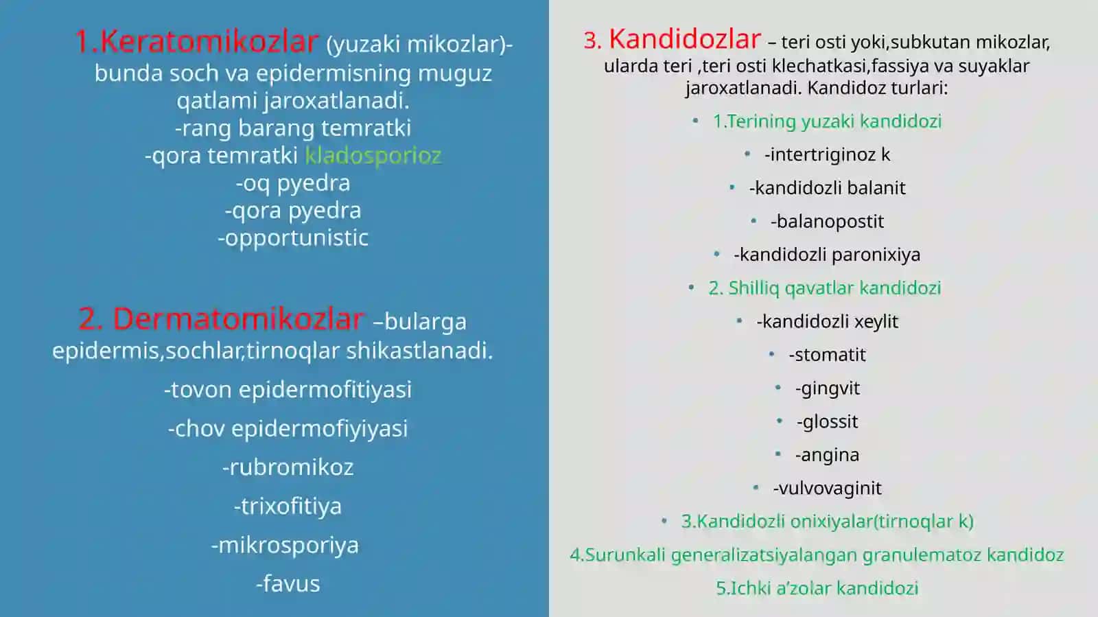 MIKOZLAR–patogenzamburug’larkeltiribchiqargankasalliklar 4